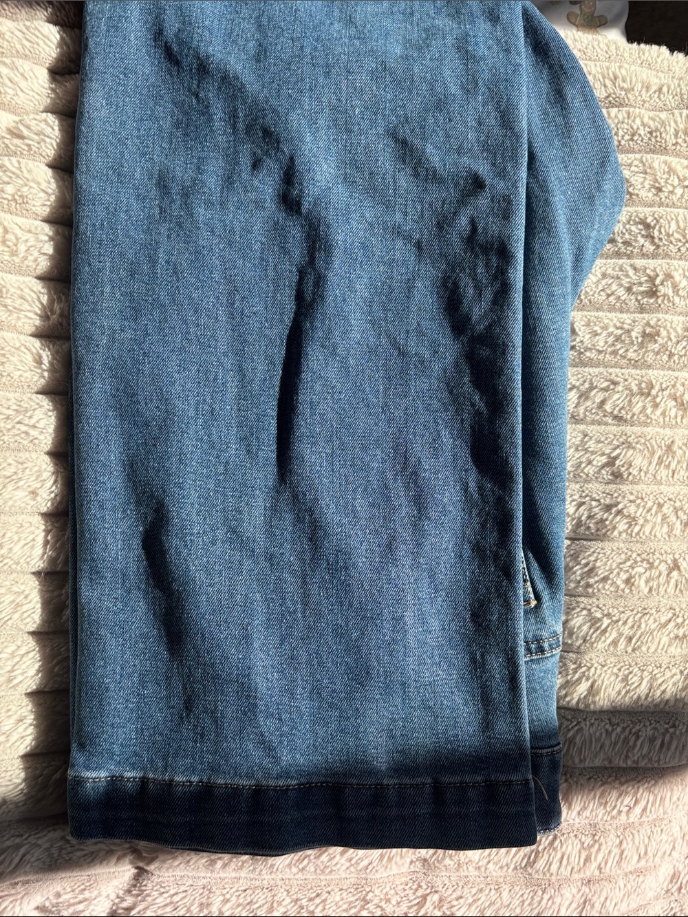 Rachel Zoe Women's Straight-Leg Jeans in Medium Blue Wash - Picture 7 of 7